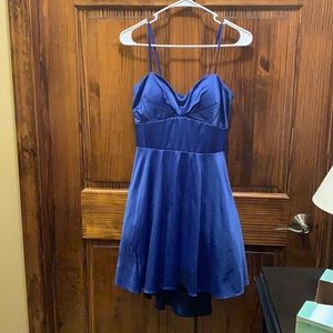 🌻blue homecoming dress!